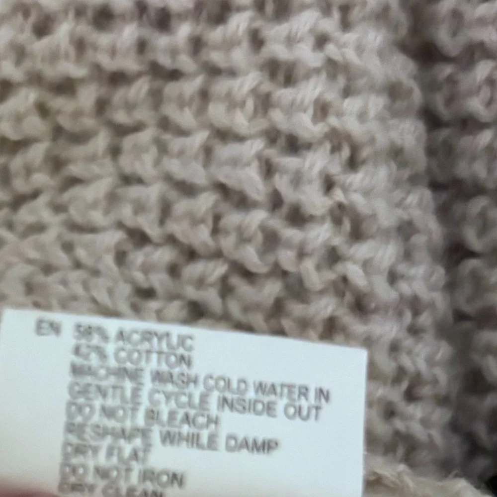 RDI Turtleneck Sweater Striped Cream/Tan